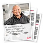 DL_How ergonomically do companies work How ergonomically do companies work in manual production?