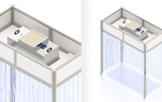 Tenda para salas limpas: uma solução altamente flexível para ambientes controlados